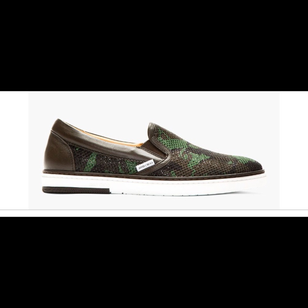 Jimmy Choo Camo Grove Slip On barely worn